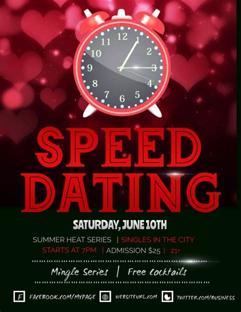 speed dating ads